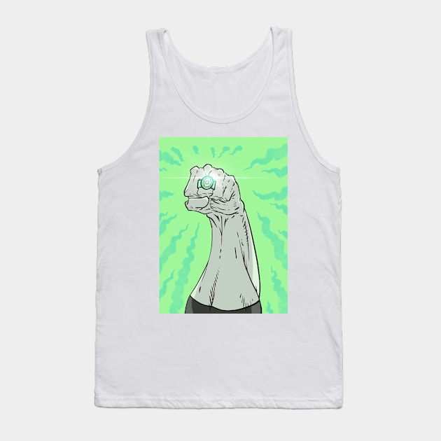 Superhero Tank Top by bayooart